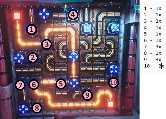 System Shock Circuit Junction Box Puzzle solution